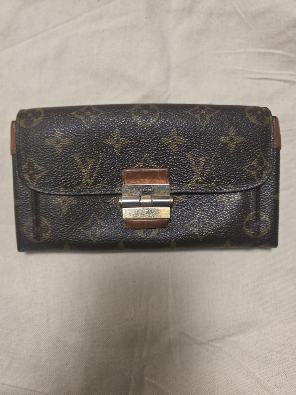 Louis Vuitton Monogram Elysee Wallet in Brown